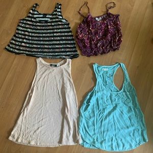 Summer tank top bundle- UO, BDG, sz small